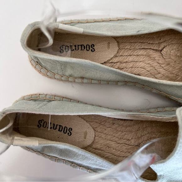 Soludos Tassel Camel Espadrille Smoking Slippers - Picture 10 of 15